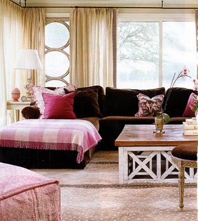 Image Result For Pink And Brown Living Room