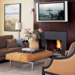 conversation area fireplace via 1decor