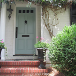 wythe blue door via homeandharmony_blogspot cottage and vine[2]