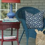 painted wicker porch furniture