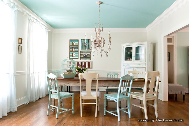 shabby chic dining