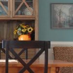 black x back chair