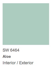 SW6464 Aloe Sherwin Williams 2013 Color of the Year