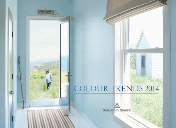 2014 Benjamin Moore Color of the Year - Breath of Fresh Air 806
