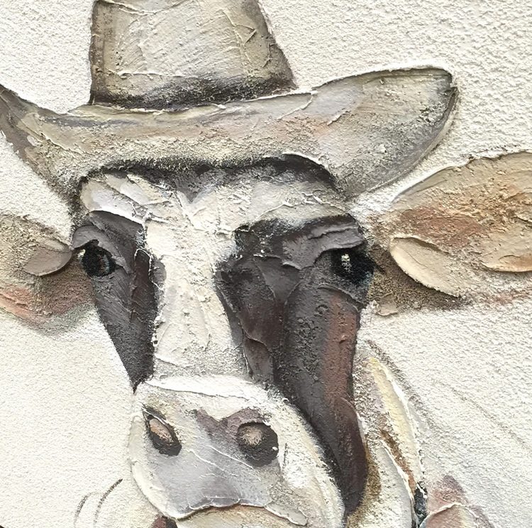 kirklands cow art
