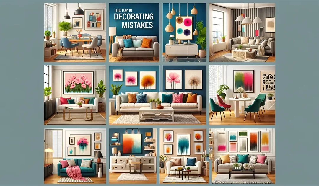 Top 10 Decorating Mistakes