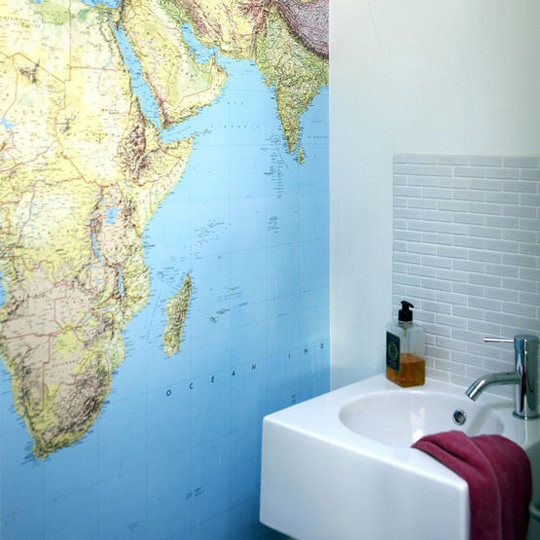 Decorating with Maps - The Decorologist