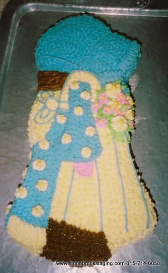 Little House Party Prairie Girl Holly Hobby Cake