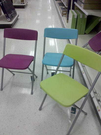 chairs target folding