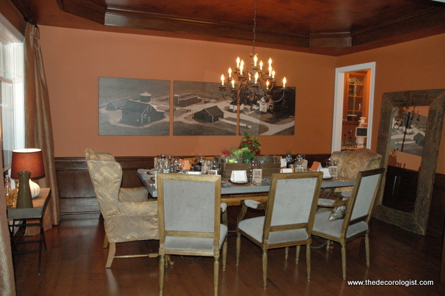 Rustic Elegance: A Dining Room Transformation