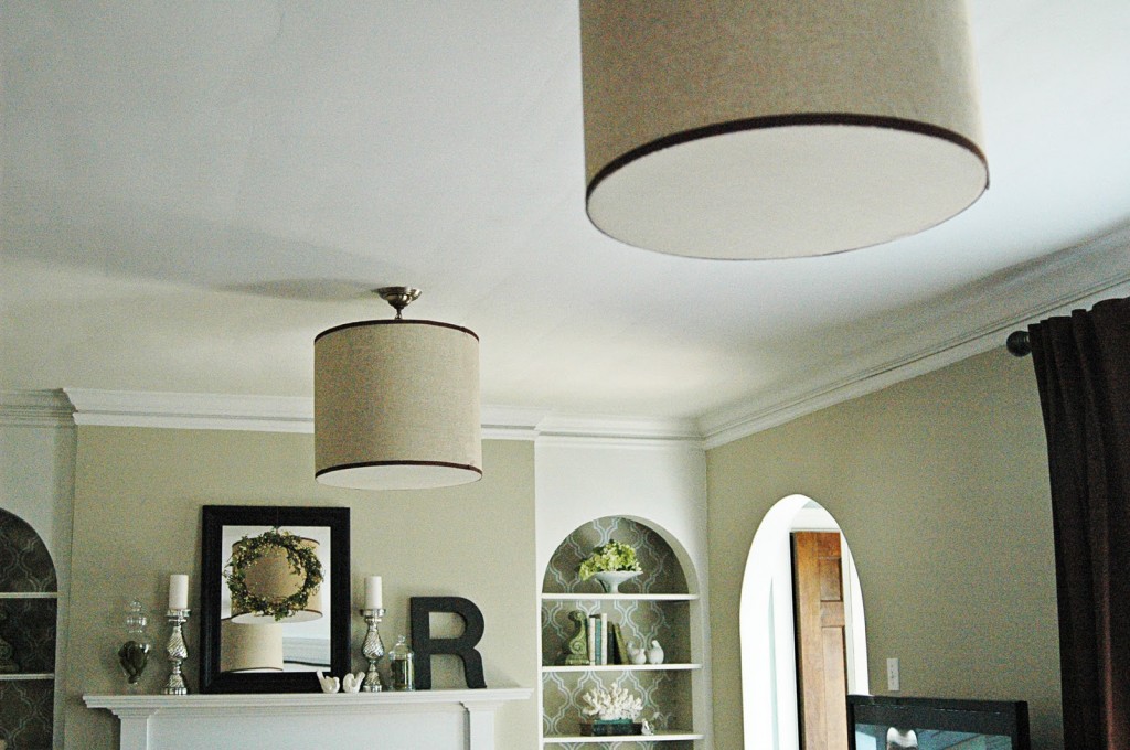 hanging drum shade