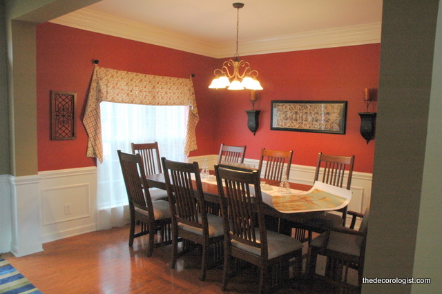 painting my dining room red