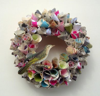 paper wreath