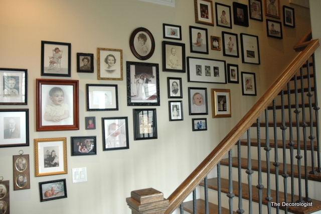 The Secret to Making Your House a Home - The Family Photo Wall - The ...