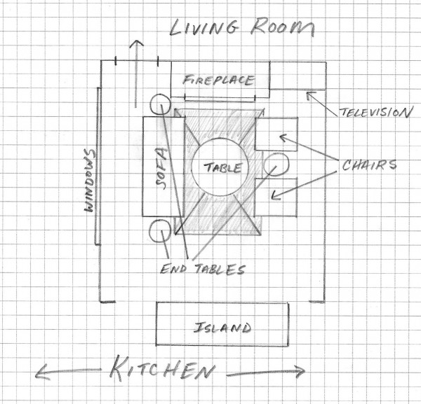 living room furniture floorplan