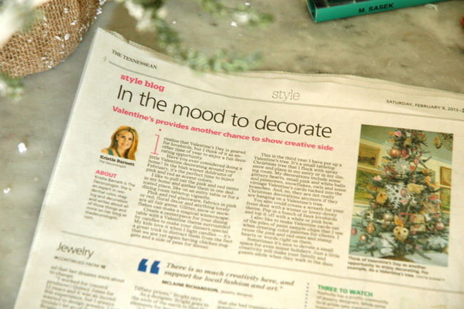 the decorologist in the tennessean newspaper