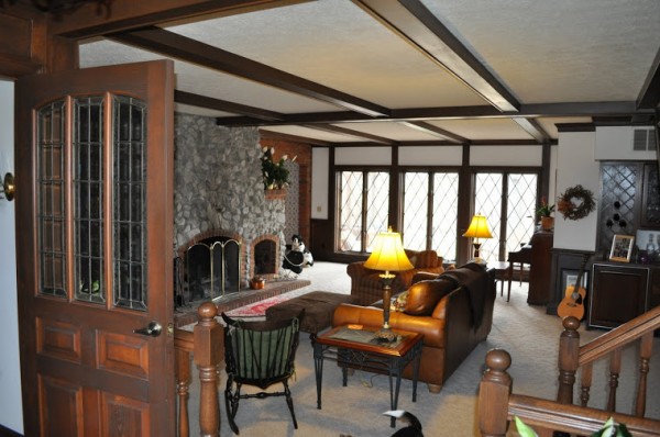 tudor living room