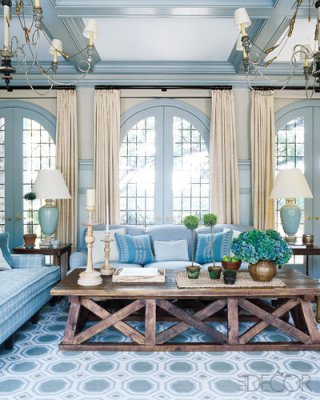 Storybook - elle decor tudor - sunroom