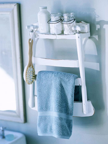 bathroom-chair shelf