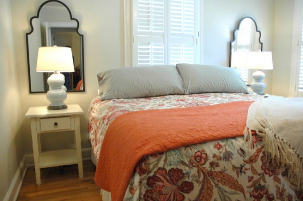 Mirrors Make A Big Impact In A Small Bedroom The Decorologist