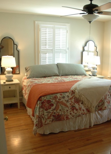 Mirrors Make a Big Impact in A Small Bedroom - The Decorologist
