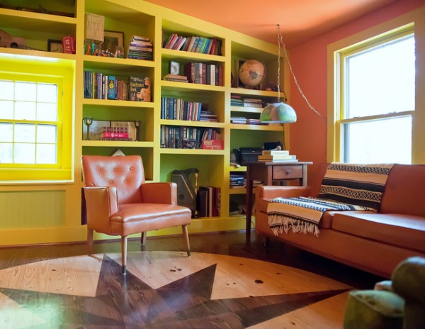 orange room