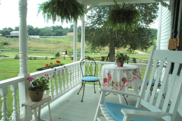 country covered porch