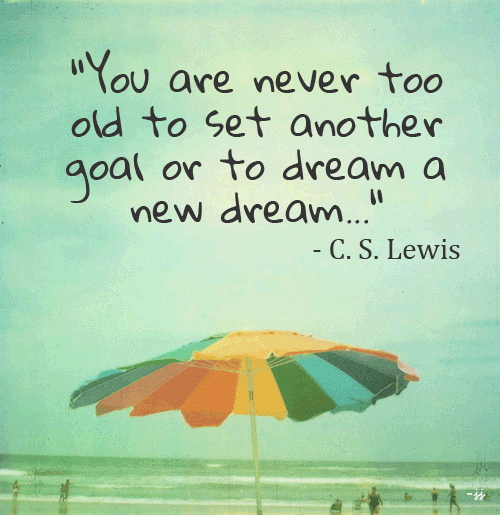 goals quote c s lewis