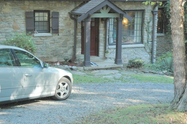 gravel driveway