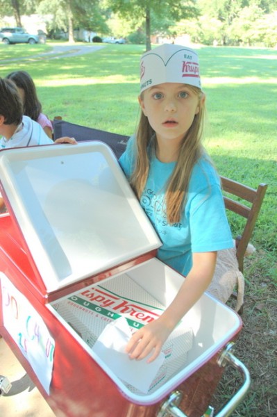 doughnut stand