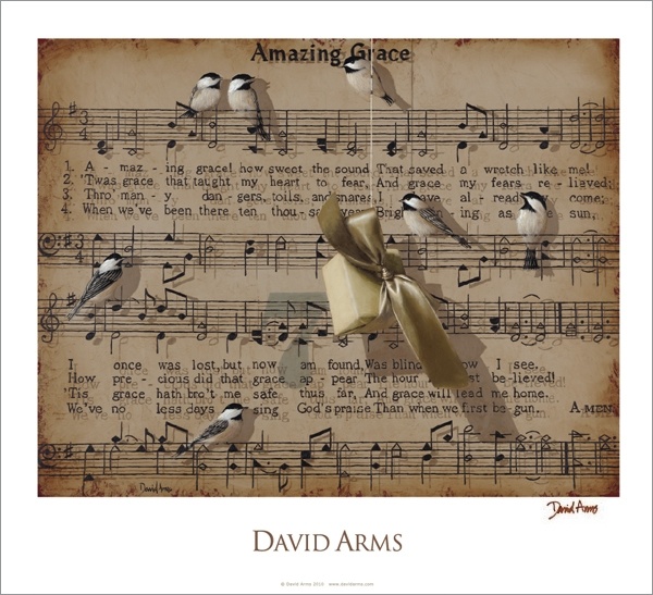 david arms Grace-Poster