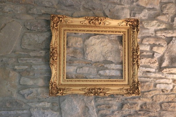 gold frame