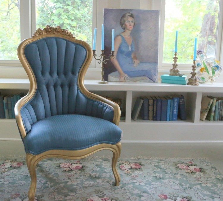 painted fabric upholstery