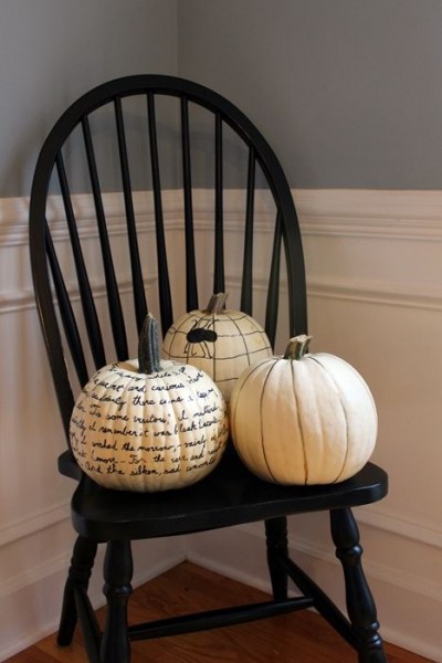 sharpie pumpkins