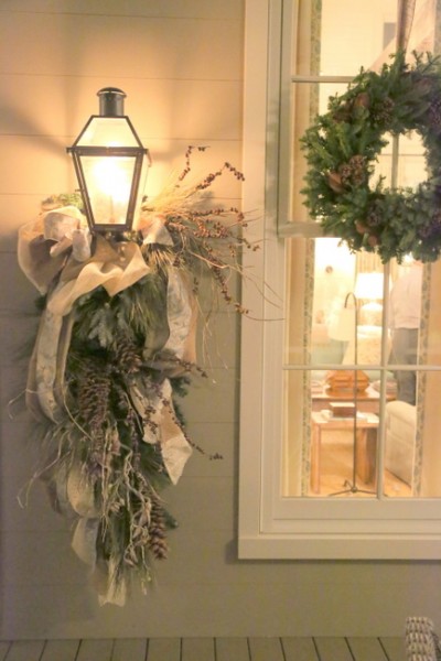 natural Christmas decor