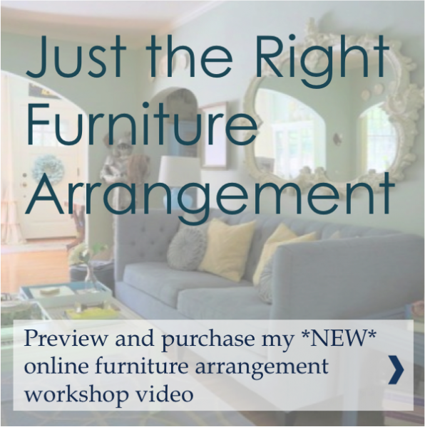 how to arrange furniture