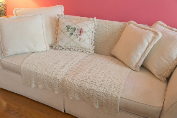 how to update an old sofa