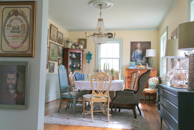 quirky dining room ide