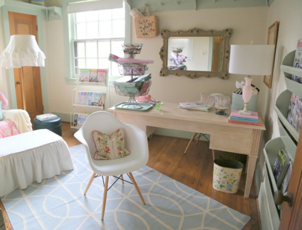 How I Added a Little Modern to My Home Office - The Decorologist