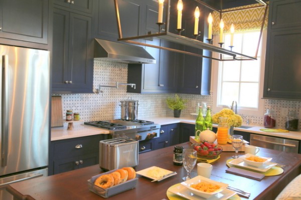 indigo batik kitchen cabinets