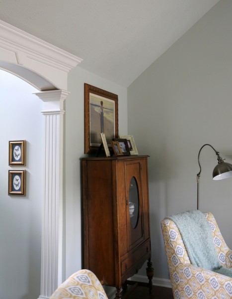 painted textured ceiling