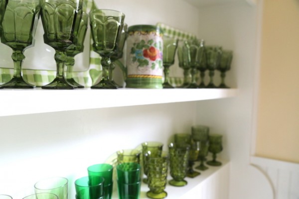 vintage glassware