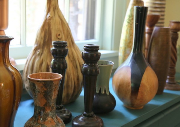 staging vases