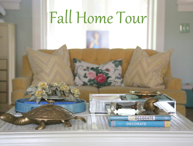 I Go Kicking and Screaming – Eclectically Fall Home Tour