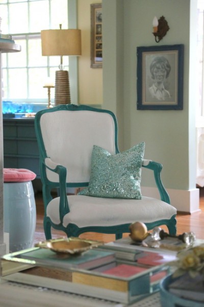 chalk paint chair