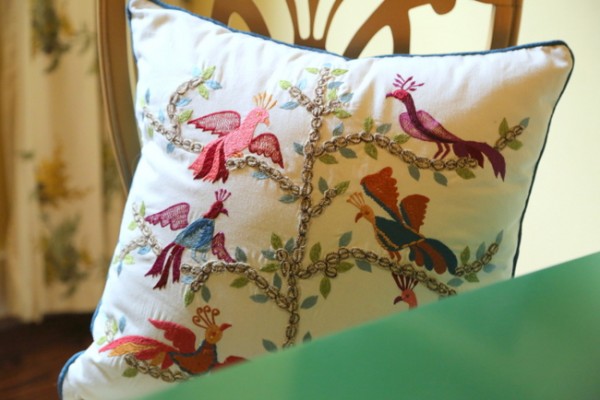 world market caravan pillow