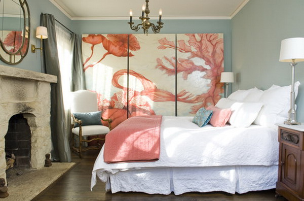 Coral-Murals-Master-Bedroom-Ideas