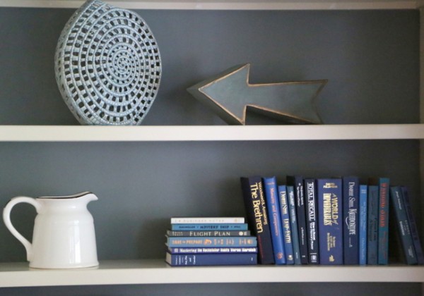 bookcase styling