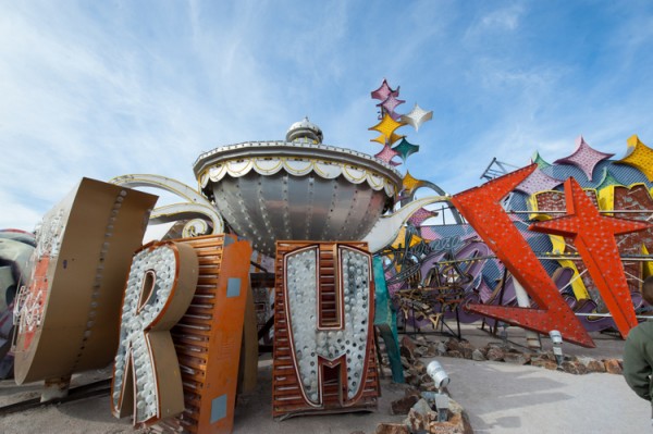 neon boneyard signs