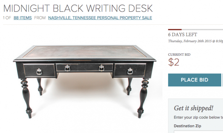 writing desk